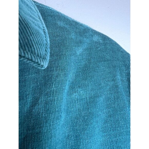 J.CREW OUTFITTERS Oarsman Dress Women Green Corduroy Maxi Vintage 8 - Picture 5 of 10